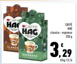 Conad CAFFÈ HAG offerta