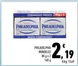 Conad PHILADELPHIA MONDELEZ offerta
