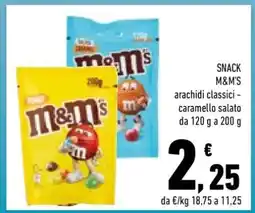 Conad SNACK M&M'S offerta