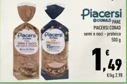 Conad PANE PIACERSI CONAD offerta