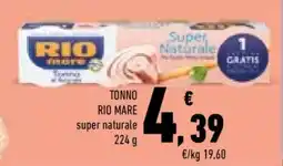 Conad Tonno Rio Mare Super Naturale offerta
