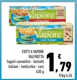 Conad Cotti a Vapore Valfrutta offerta