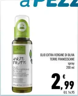 Conad OLIO EXTRA VERGINE DI OLIVA TERRE FRANCESCANE offerta