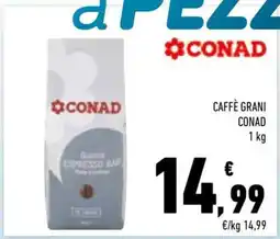 Conad CAFFÈ GRANI CONAD offerta