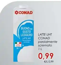Conad LATTE UHT CONAD offerta