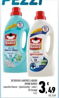 Conad DETERSIVO LAVATRICE LIQUIDO OMINO BIANCO offerta
