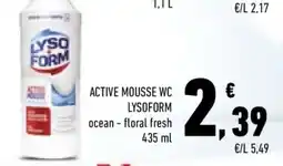 Conad ACTIVE MOUSSE WC LYSOFORM offerta