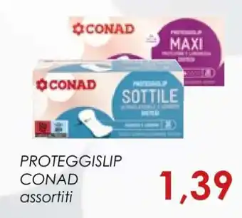 Conad PROTEGGISLIP CONAD assortiti offerta