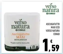 Conad Asciugatutto Maxi Eco Verso Natura Conad offerta