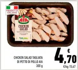 Conad CHICKEN SALAD TAGLIATA DI PETTO DI POLLO AIA offerta