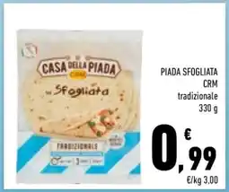 Conad PIADA SFOGLIATA offerta