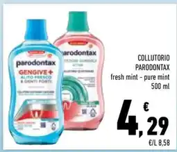 Conad Collutorio Parodontax offerta