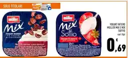 Conad YOGURT INTERO MULLER MIX E MIX SOFFIO offerta