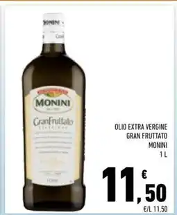 Conad OLIO EXTRA VERGINE GRAN FRUTTATO MONINI offerta