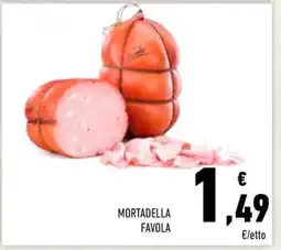 Conad Mortadella Favola offerta