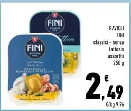 Conad Ravioli FINI offerta
