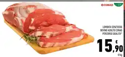 Conad Lombata senz'osso bovino adulto Conad Percorso Qualità offerta