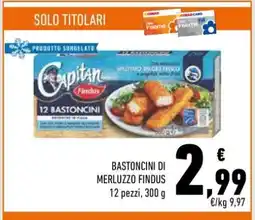 Conad Bastoncini di Merluzzo Findus offerta