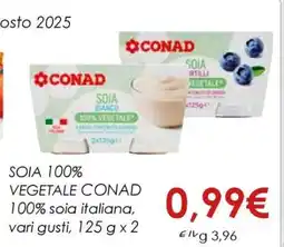 Conad SOIA 100% VEGETALE CONAD offerta