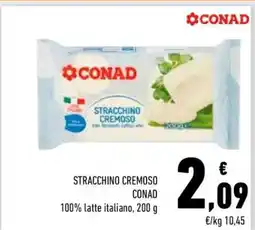 Conad Stracchino cremoso CONAD offerta