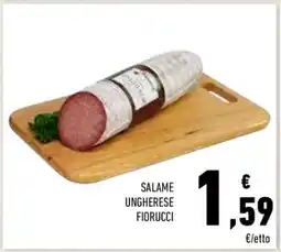 Conad SALAME UNGHERESE FIORUCCI offerta