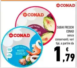Conad SUGHI FRESCHI CONAD offerta