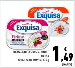 Conad FORMAGGIO FRESCO SPALMABILE EXQUISA offerta