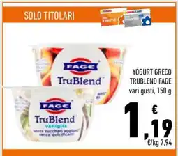 Conad YOGURT GRECO TRUBLEND FAGE offerta