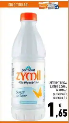 Conad LATTE UHT SENZA LATTOSIO ZYMIL PARMALAT offerta