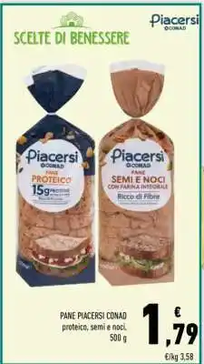 Conad PANE PIACERSI CONAD offerta