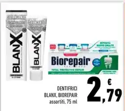 Conad DENTIFRICI BLANX, BIOREPAIR offerta