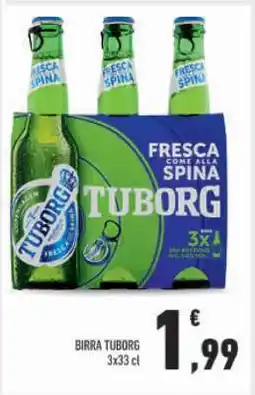 Conad Birra Tuborg offerta
