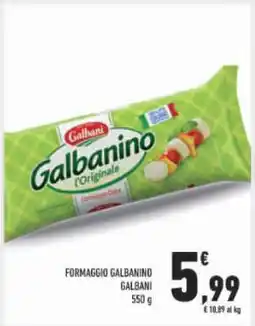 Conad FORMAGGIO GALBANINO offerta