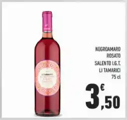 Conad NEGROAMARO ROSATO offerta