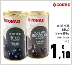 Conad OLIVE NERE CONAD offerta