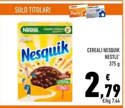 Conad Cereali Nesquik Nestlé offerta