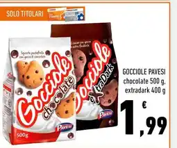 Conad Gocciole Pavesi offerta