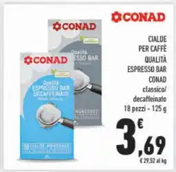 Conad CONAD CIALDE PER CAFFÈ offerta