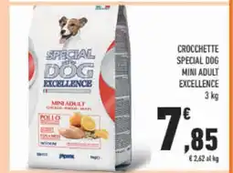 Conad CROCCHETTE SPECIAL DOG MINI ADULT EXCELLENCE offerta