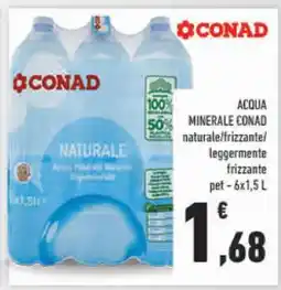 Conad ACQUA MINERALE CONAD offerta