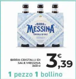 Conad BIRRA CRISTALLI DI SALE MESSINA offerta