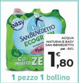 Conad ACQUA NATURALE EASY SAN BENEDETTO offerta