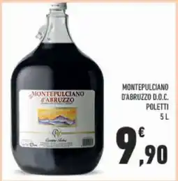 Conad MONTEPULCIANO D'ABRUZZO D.O.C. POLETTI offerta