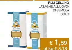 Coop F.LLI CELLINO offerta
