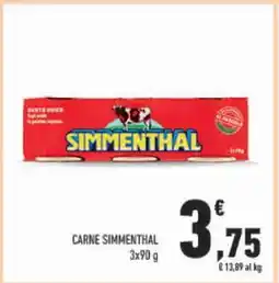 Conad CARNE SIMMENTHAL offerta