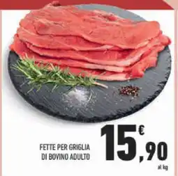 Conad Fette per griglia di bovino adulto offerta