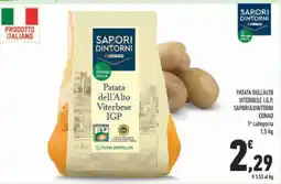 Conad PATATA DELL'ALTO VITERBESE I.G.P offerta