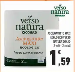 Conad Asciugatutto Maxi Ecologico Verso Natura Conad offerta