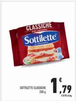 Conad Sottilette Classiche offerta