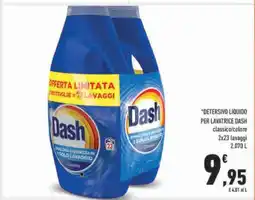 Conad Dash Detersivo Liquido offerta